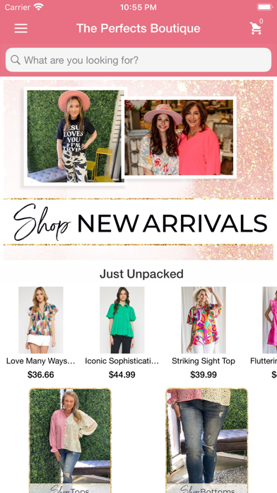 Shop The Perfects Screenshot