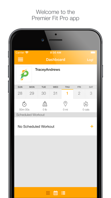 Premier Fit Pro Screenshot