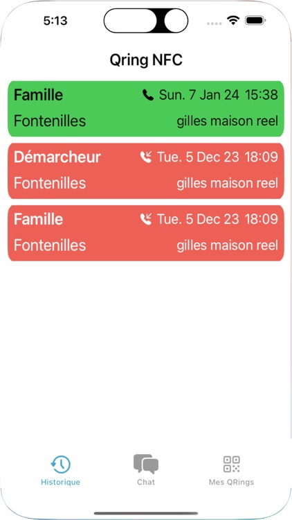 QRing NFC - Sonnette Connectée screenshot-5