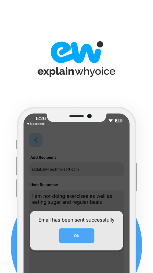 #6. Explain Whyoice (iOS) Podle: Technosoft Solutions Inc.
