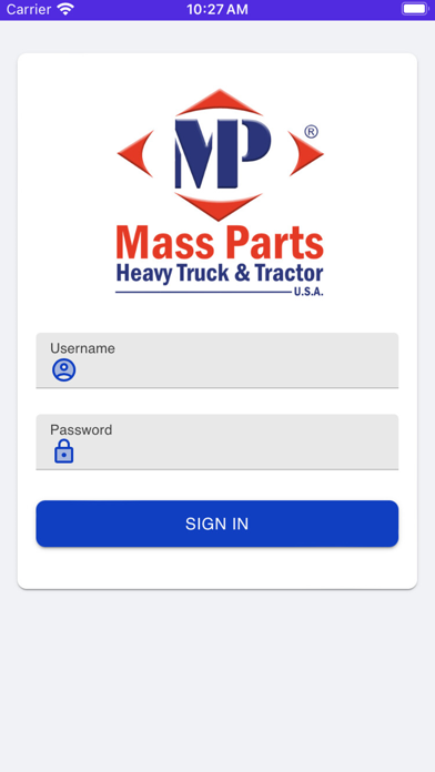 App screenshot
