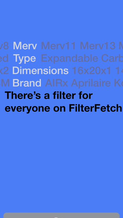 FilterFetch Mobile Screenshot