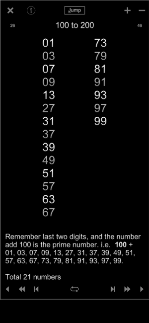 ‎Memorize Prime Numbers Screenshot
