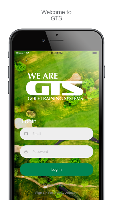Golf Training Systems Screenshot