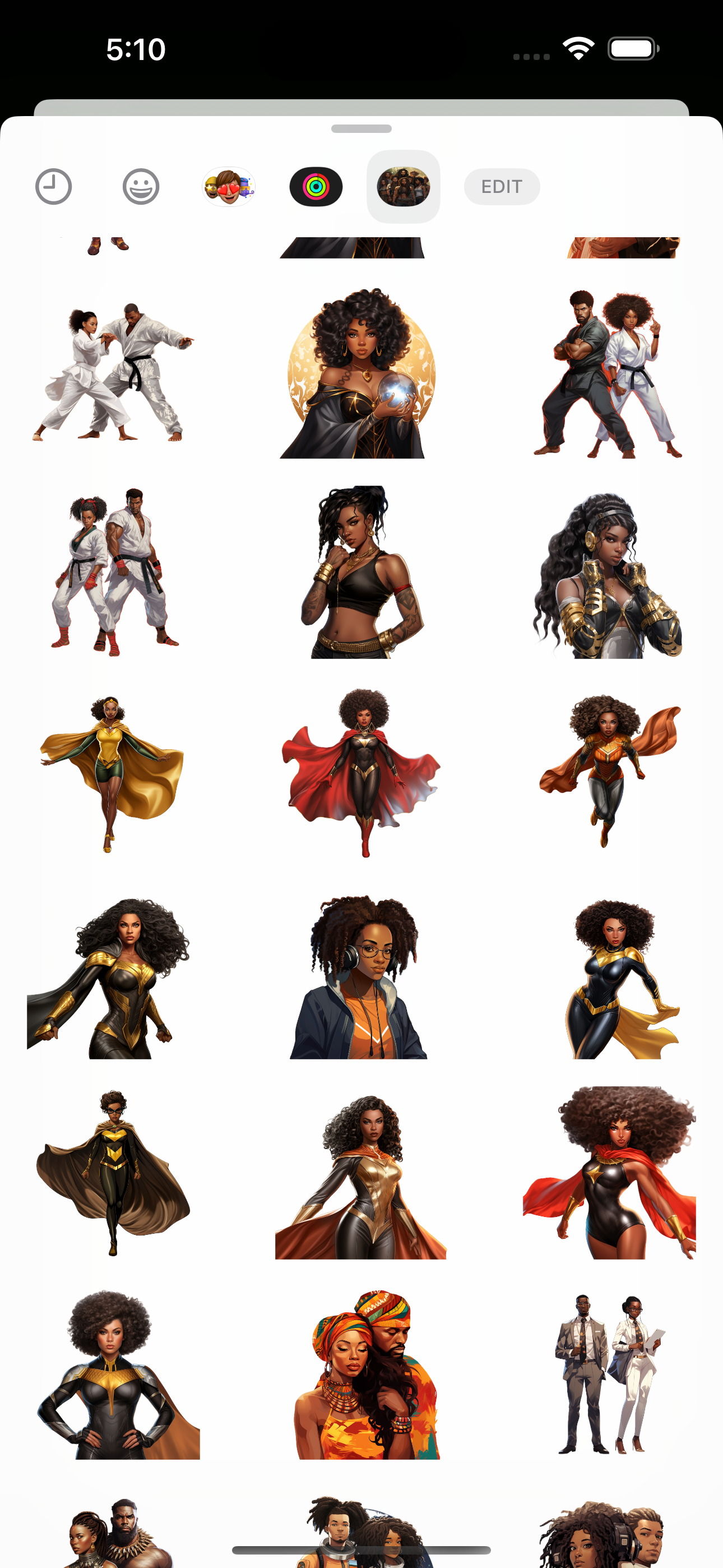 Black History Stickers