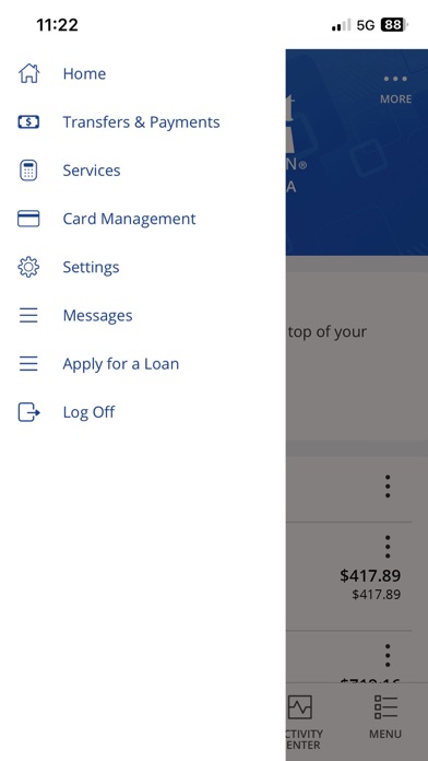 MidWest America FCU Mobile Screenshot