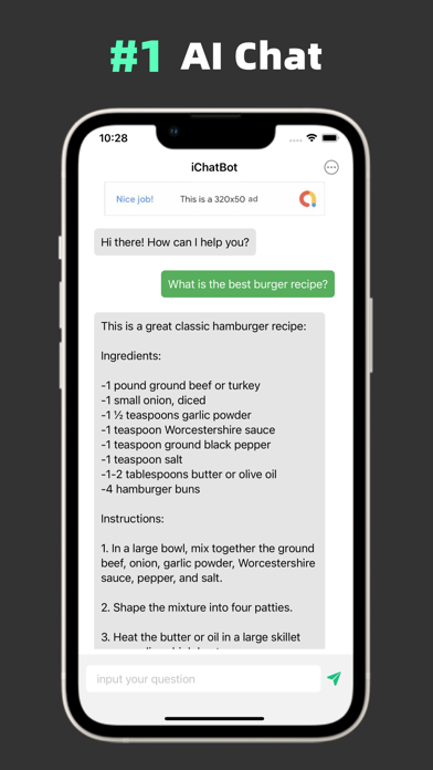 iChatBot Screenshot