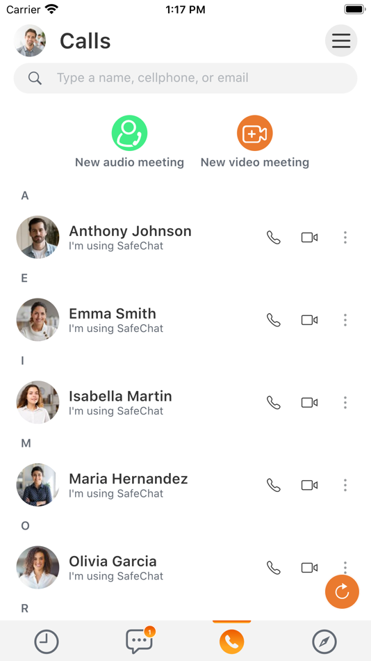 #2. SafeChat — Secure Chat & Share (iOS) By: SafeChat, Inc.