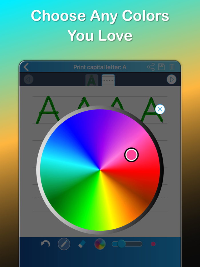 ABC Alphabet Writing Worksheet