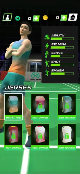 Game screenshot Shuttle Smash Badminton League apk