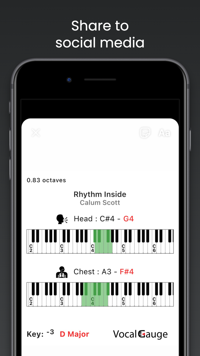 Vocal Gauge Range Transposer