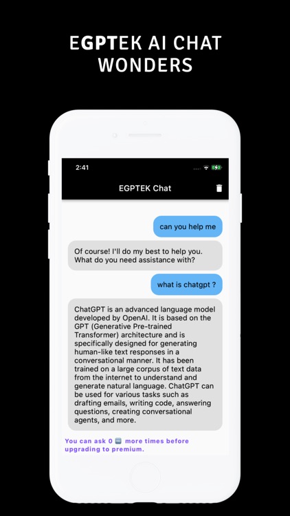 EGPTEK: Chat AI & On Assistant