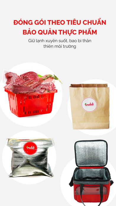 Trudeli - Fresh food Screenshot