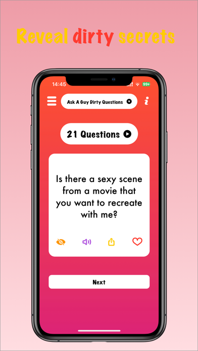 21 Questions Game - Adult 18+ Screenshot