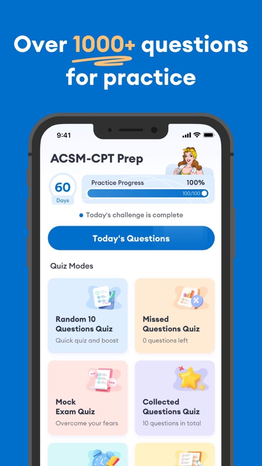 #1. ACSM CPT Fitness Prep (iOS) 게시자: 秀娟 周