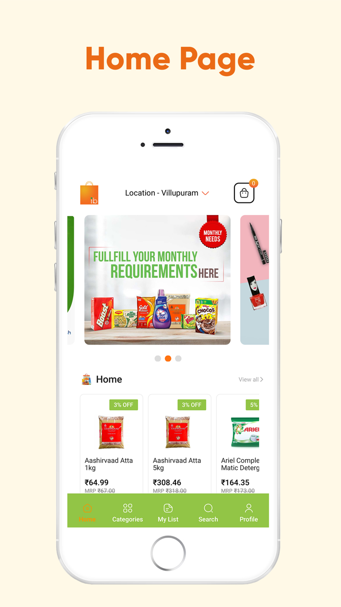 Indbazaar-Online Grocery Store