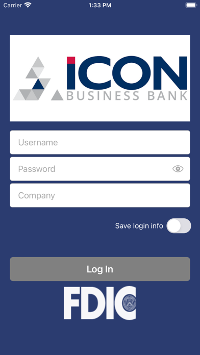 Icon Business Bank RDC Screenshot