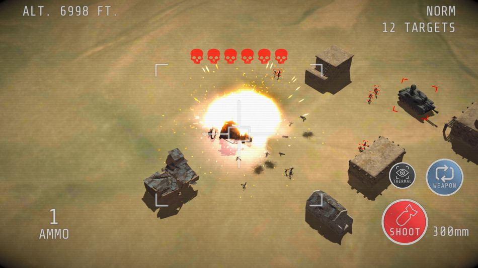 #4. Gunship Operator 3D (iOS) 由: Voodoo