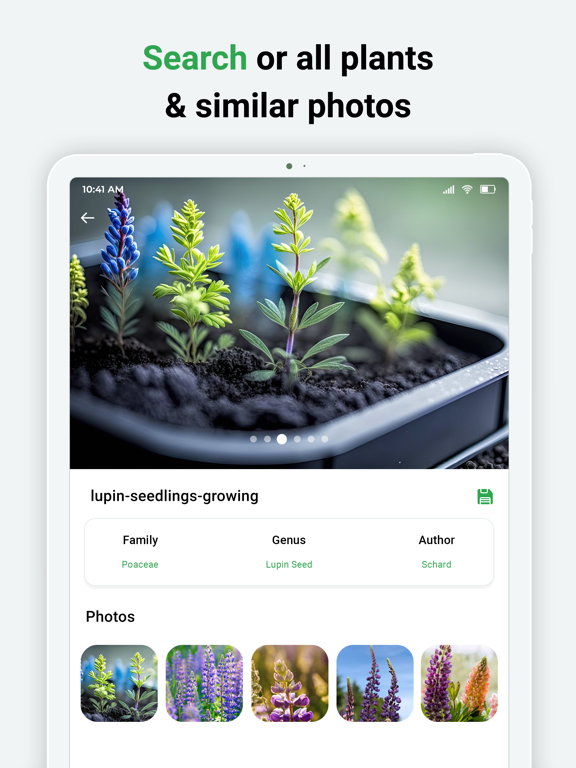Plant Identify By Camera Scan iPad screenshot 4 - Utilities app