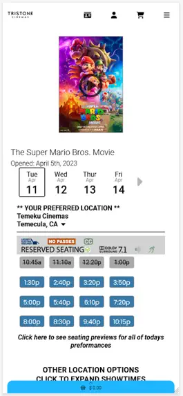 Game screenshot Tristone Cinemas hack