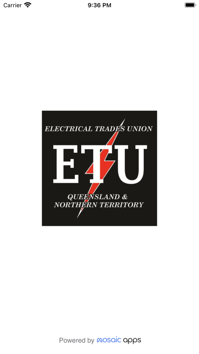 ETU QLD & NT Screenshot