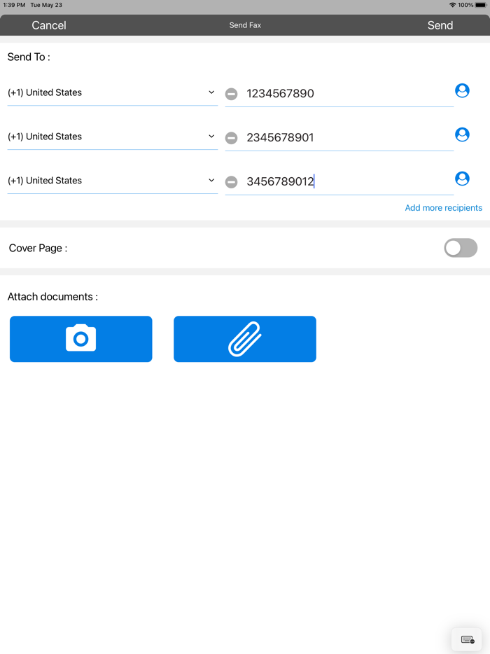 eFax Corporate Fax App