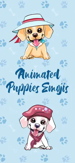 Game screenshot Animated Puppies Emojis mod apk