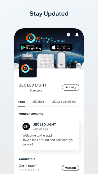 JEC LED LIGHT Screenshot