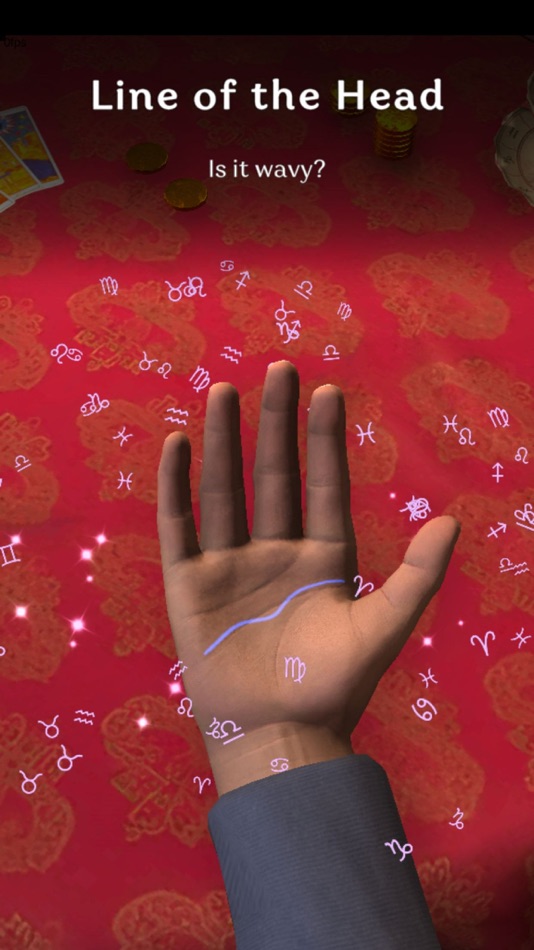 #4. Palmistry - Palm Reading 3D (iOS) Ved: Carlos Colado Molina