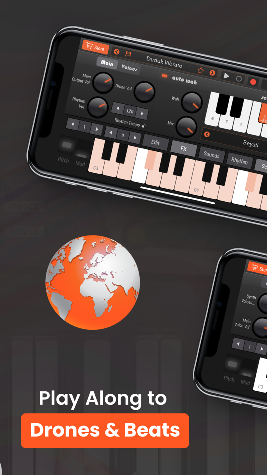 #4. World Piano Notes & Drum Beats (iOS) Tekijänä: TAQS.IM