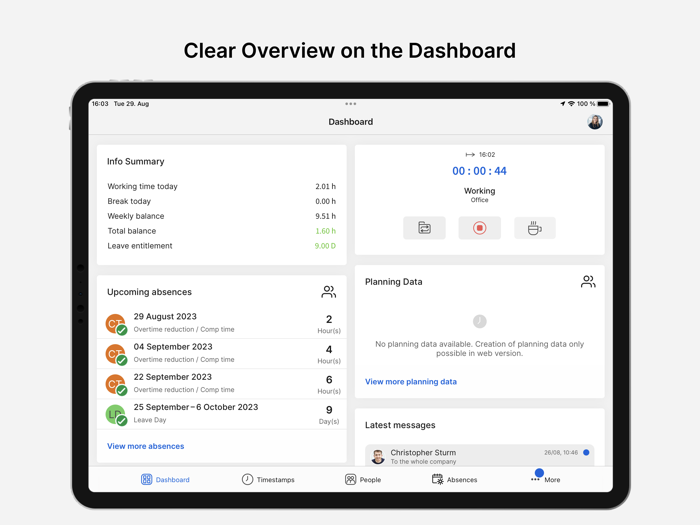 TimeTac - Work Hours Tracker