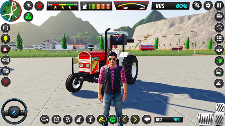 Farm Simulator Tractor Driving screenshot-3