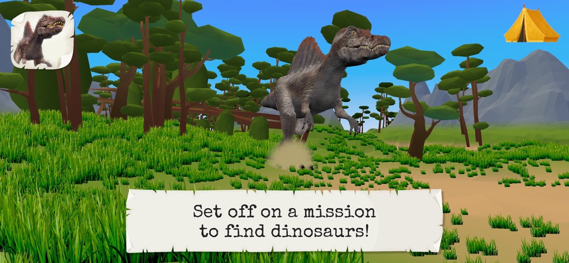 Dinosaur VR Educational Game screenshot