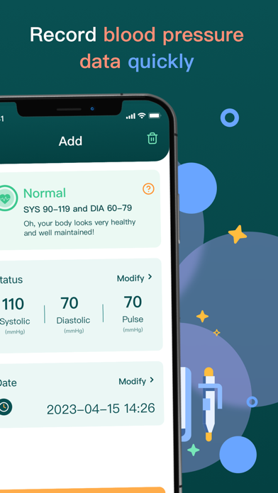 Buddy Blood Pressure(Track BP) Screenshot