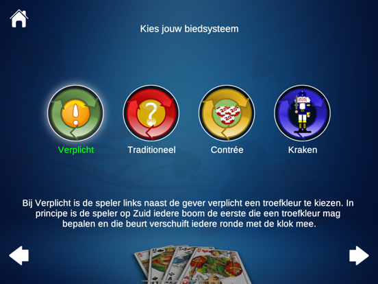 Klaverjas HD iPad app afbeelding 3