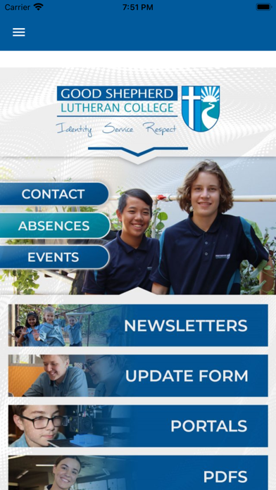 Good Shepherd Lutheran College Screenshot