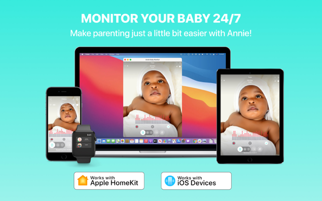 ‎Babyphone Annie: Baby Monitor Screenshot