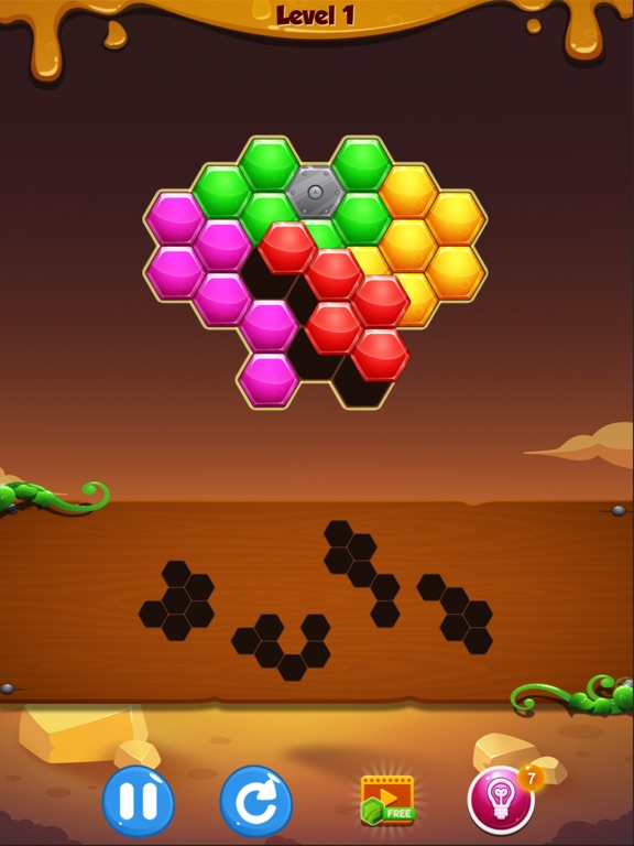 Block Puzzle : Hexa Missionのおすすめ画像1