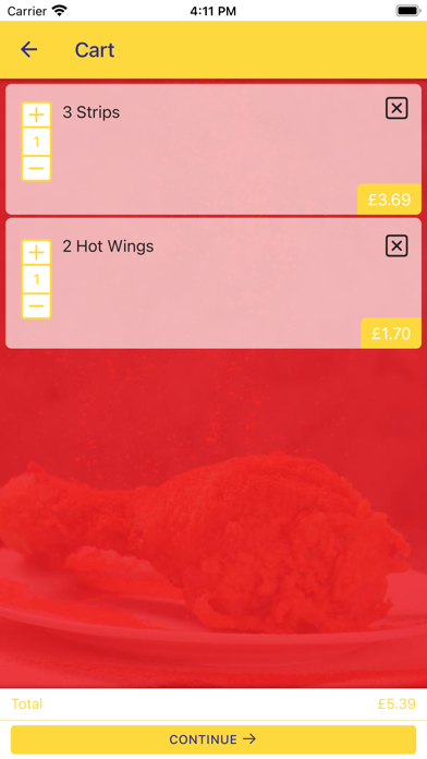Cluckys Fried Chicken Screenshot