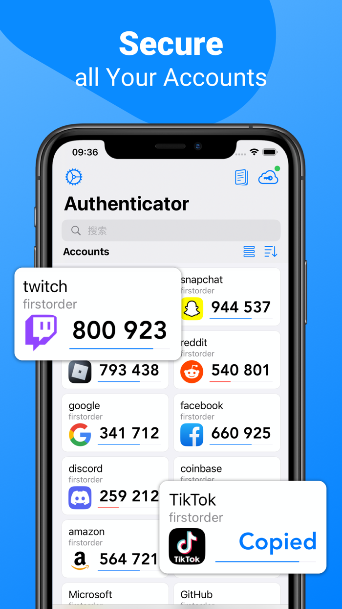 Authenticator App - Safe 2FA