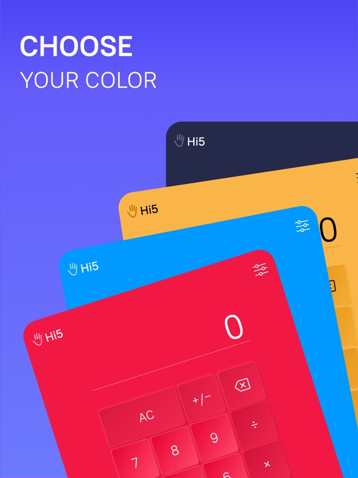 Calculator with History - Hi5