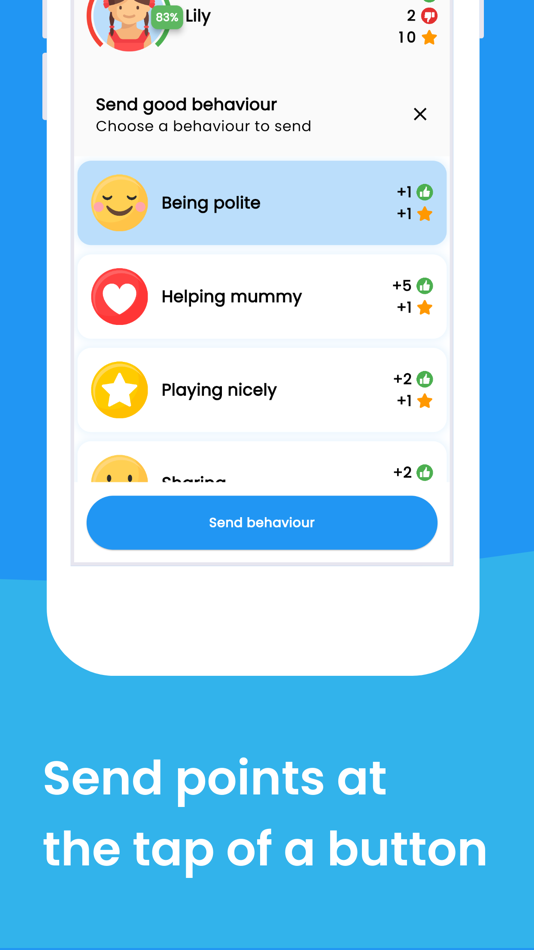 #2. Kidz Behaviour Tracker (iOS) Podle: Harry Carter