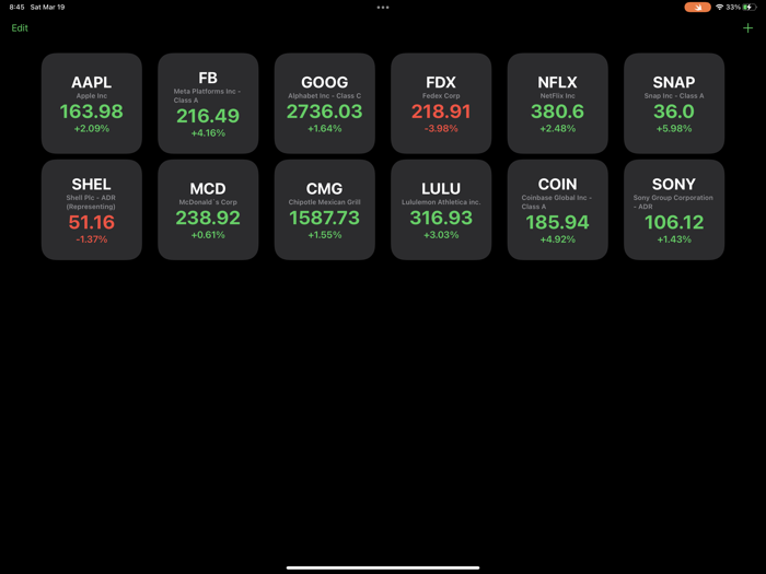 Stocksy - Follow Stocks