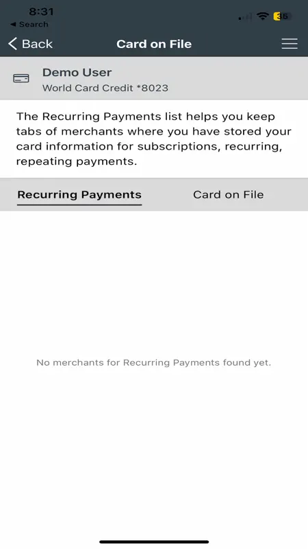 CardWise Mobile screenshot 6 of 7