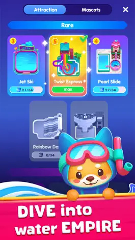 Game screenshot AquaPark Tycoon: Idle Coaster apk