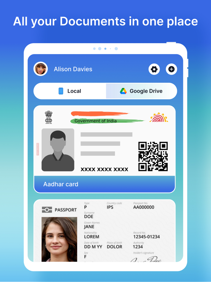 Digital ID Card Wallet