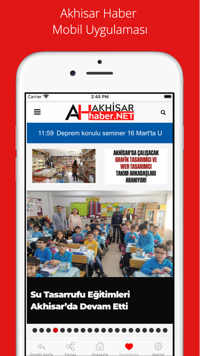 Akhisar Haber Screenshot