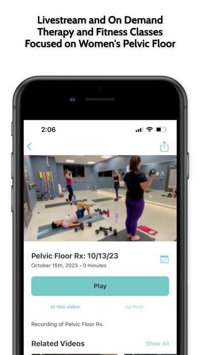 WomanWoRX Pelvic Floor Therapy Screenshot