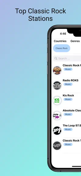 Game screenshot Classic Rock Radio Stations FM mod apk