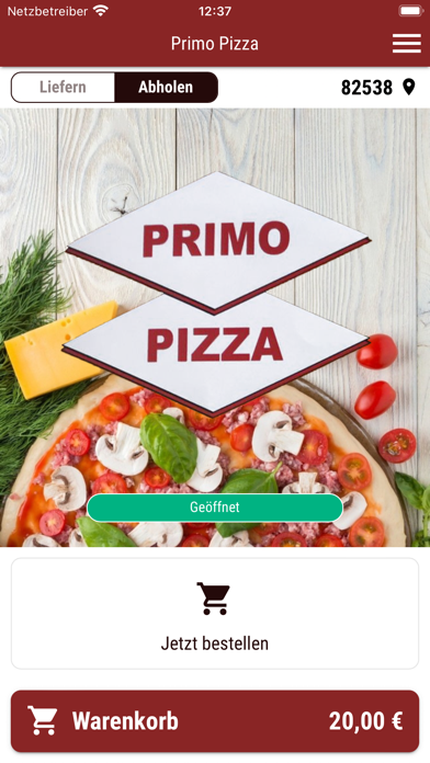 Primo Pizza Screenshot